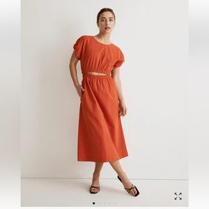 Madewell Morgan Modular Dress Set (Roasted Squash) Women's Dress